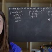 Уравнение нормальной линии в точке KristaKingMath