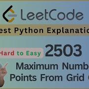 Leetcode 2503 Maximum Number Of Points From Grid Queries Python Heap Optimization