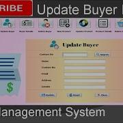 4 Billing Management System In Java Update Buyer Page JFrame Mysql Database Netbeans IDE