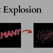 Spinning Text Explosion Animation Geometry Nodes Blender