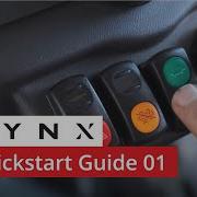 LYNX Quickstart Guide 01 First Start Up And Driving Controls