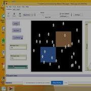 NetLogo Simulation For Communicating Messages Part 01