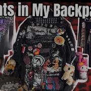WHATS IN MY BACKPACK 2025 Alternative DIY Edition