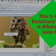 How To Add Background Image In JFrame Using Eclipse IDE Java