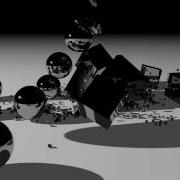 MassFx 1010 Cubes And And 10 Giant Spheres