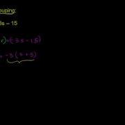 Factor Expressions By Grouping