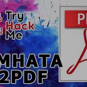 TryHackMe MD2PDF Room прохождение комнаты
