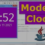 Create A Modern Digital Clock Java Tutorial For BEGINNERS