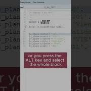 ABAP Trick Block Change In Code Sap Abap Se80