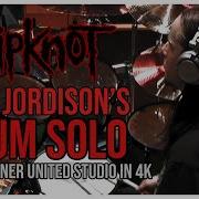 Joey Jordison S Drum Solo In Roadrunner United Studio 4K 50FPS Reupload