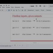 Function Notation From Graphs And Equations