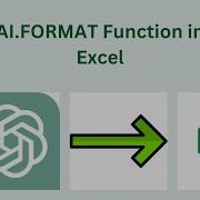 AI FORMAT Function In Excel ChatGPT For Excel