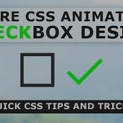 Pure CSS Animated Checkbox Design How To Make Custom Checkbox In Html And CSS Tutorial
