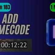 How To Add Timecode Overlay In Adobe Premiere Pro Lesson 183 Adobe Premiere Pro Tutorial