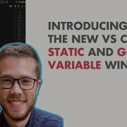 New VS Code Static And Global Variable Windows