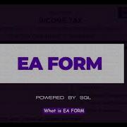 SQL Payroll EA Form