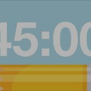 45 Minute Back To School Timer Chimes Alarm At End