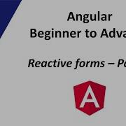 Angular Reactive Forms Part 1