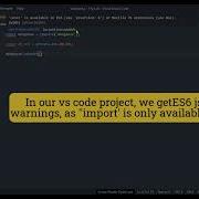 How To Resolve Jshint Es6 Support Warning In VS Code