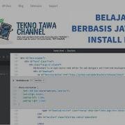 Dasar Pemrograman Java Script 1 Install Aplikasi Brackets Membuat Helloword Html