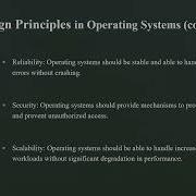 Linux History And Design Principles