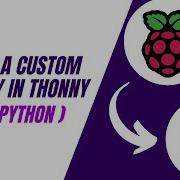 Create A Custom Library In Thonny Micro Python
