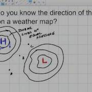 Weather Determining Direction Of Wind On Weather Map