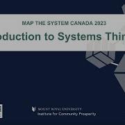 Introduction To Systems Thinking Webinar Feb 9 2023