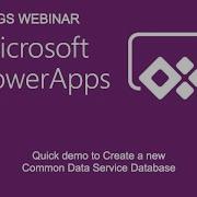002 PowerApps Create New Common Data Service Database