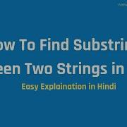 How To Get A Substring Between Two Strings In PHP Php Tutorial In Hindi Excellence Technology