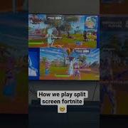 Playing Fortnite Split Screen Is Possible