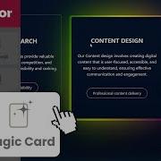 Elementor Magic Card Hover Effect