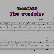 Jason Mraz Wordplay Karaoke Sheet Music MR For Players Chord Chorus Lyrics Add Ye Karaoke