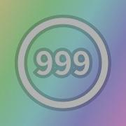 999 Seconds Timer Countdown Circle Gradation