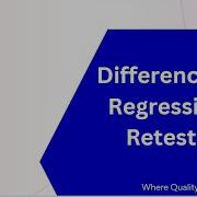 Regression Vs Retesting