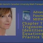 Advanced Functions Chapter 7 Practice Test