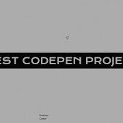 5 Best CodePen Projects 07 HTML CSS JAVASCRIPT