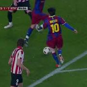 Lionel Messi Dribbling Vs Athletic Bilbao I Raw Clip
