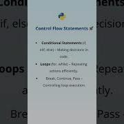 Mastering Control Flow In Python Python 9 Coding