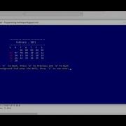 Simple Calender In C Programming With Source Code Mini Project