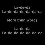 Extreme More Than Words Lyrics Video