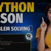 JSON Related Problem Solving In Python Python Tutorial Python Full Course For Beginner
