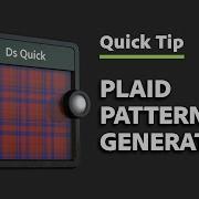 Plaid Pattern Generator Designer Quick Tip 30 Adobe Substance 3D