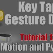 Key Tap Gesture Leap Motion And Python Tutorial 12