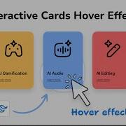 How To Create Interactive Card Effect With React Tailwind CSS