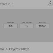 How To Get Keyboard Events In Javascript Day 11 HTML CSS JS 50Projects50Days