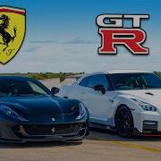 Кто победит в заезде Ferrari V12 или же NISMO V6
