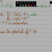 26 3 Conservative Vector Field Example 1