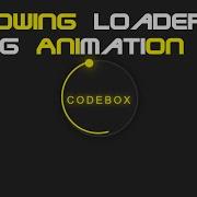 Glowing Loader Ring Animation HTML And CSS Deign CodeBox