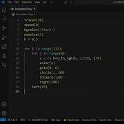Amazing Animation Python Pythonturtle Turtle Graphics Coding Programming Viralshorts
